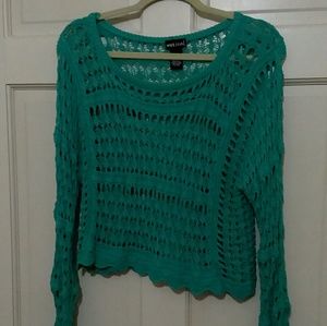 Wet Seal Teal Green Sweater